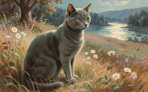 The Blue Cat of Castle Town — illustration 2