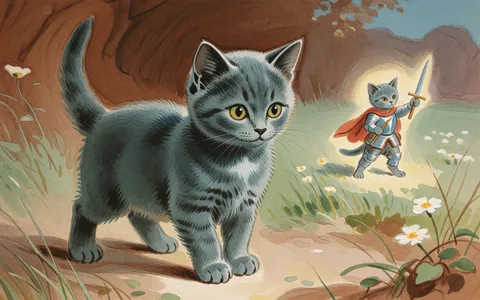 The Blue Cat of Castle Town — illustration 3