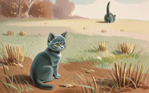 The Blue Cat of Castle Town — illustration 6