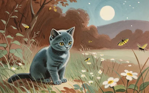 The Blue Cat of Castle Town